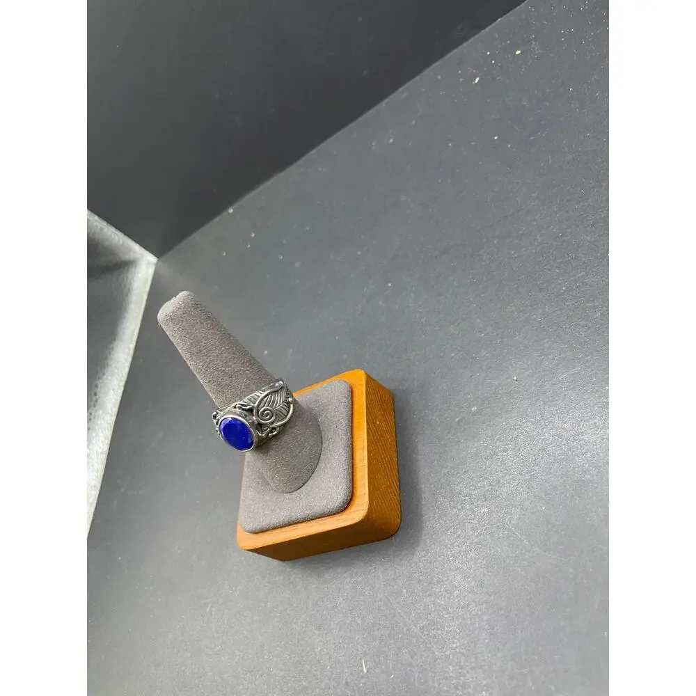 Lapis sterling silver